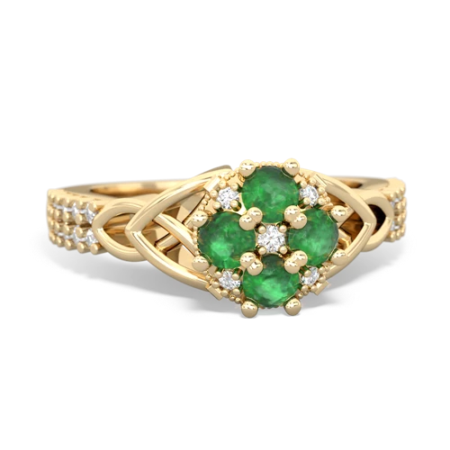 emerald engagement ring