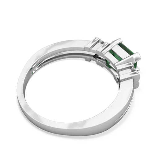 emerald modern rings