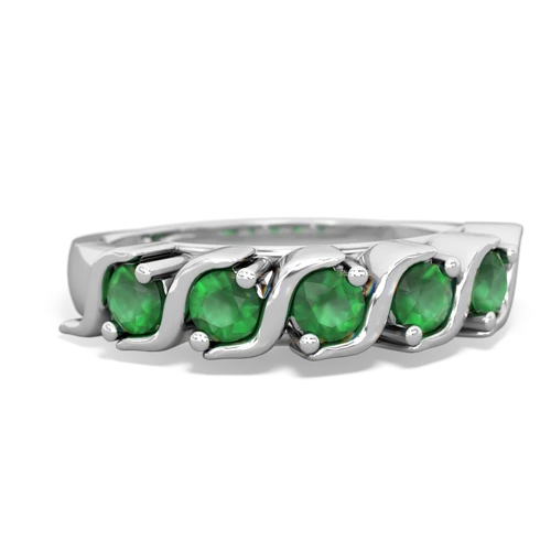 emerald timeless ring