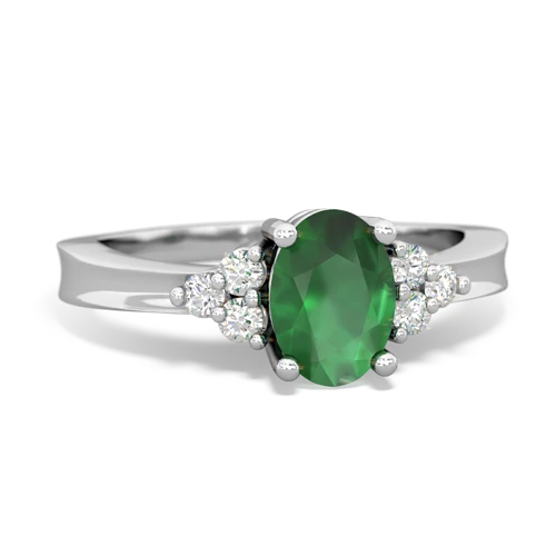 emerald timeless ring