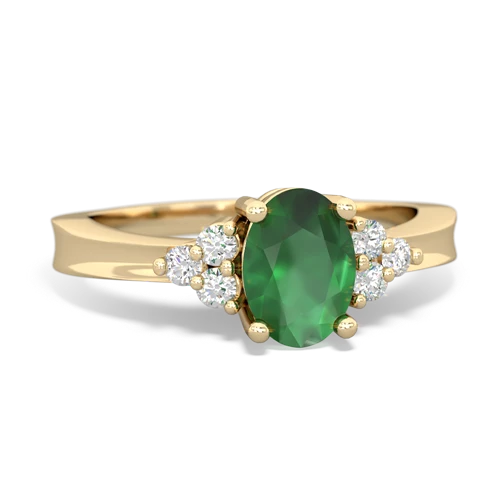 emerald timeless ring