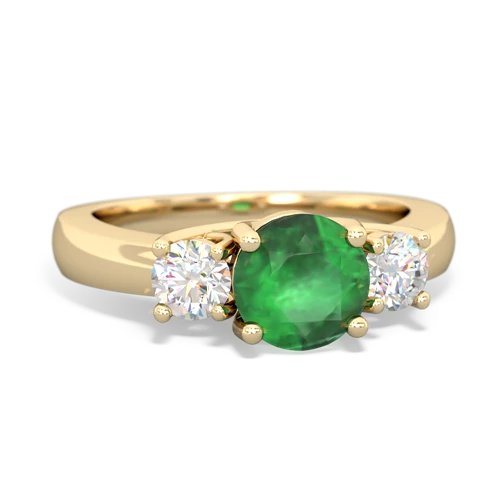 emerald timeless ring