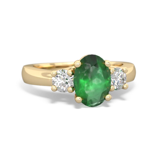 emerald timeless ring