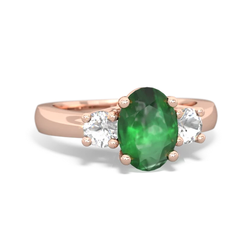 emerald-white topaz timeless ring