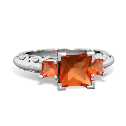 amethyst-onyx engagement ring