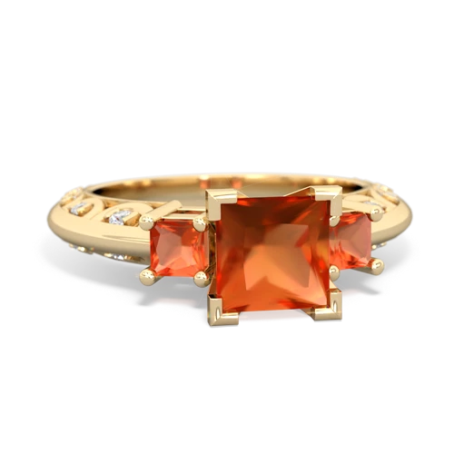 tourmaline-tanzanite engagement ring