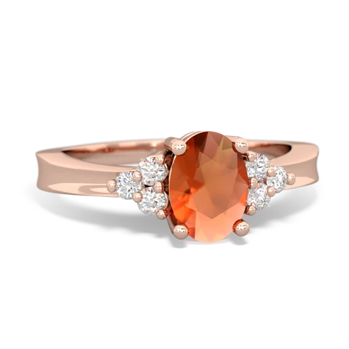 Fire Opal Simply Elegant Genuine Fire Opal ring Ring