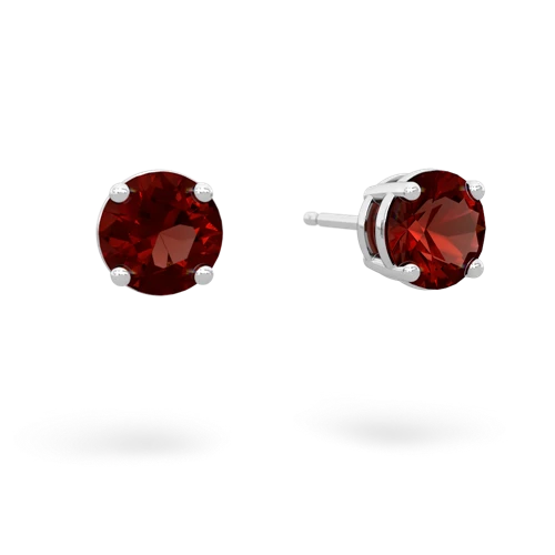 garnet earrings