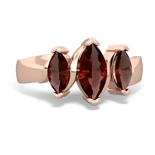 garnet-sapphire keepsake ring