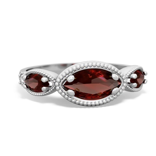 ruby-alexandrite milgrain marquise ring