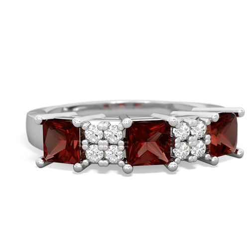 garnet-garnet timeless ring