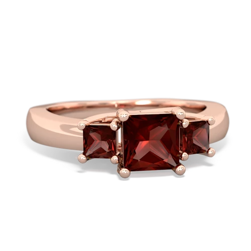 garnet-garnet timeless ring