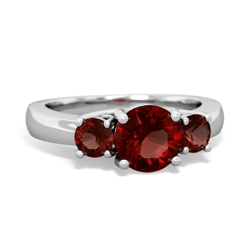 sapphire-ruby timeless ring