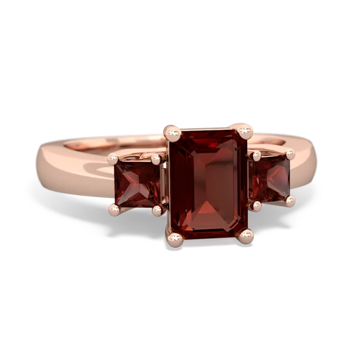 garnet-garnet timeless ring