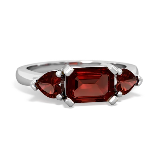 garnet-garnet timeless ring