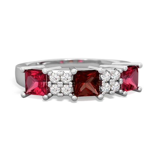 garnet-lab ruby timeless ring