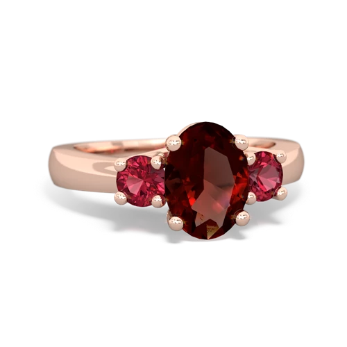 garnet-lab ruby timeless ring