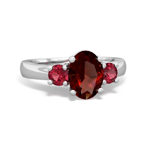 garnet-lab ruby timeless ring