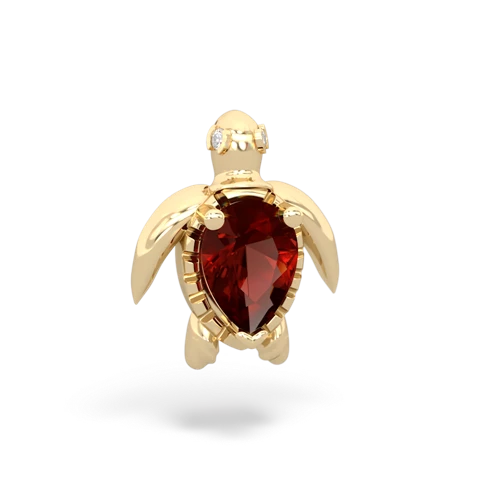 garnet animals pendant