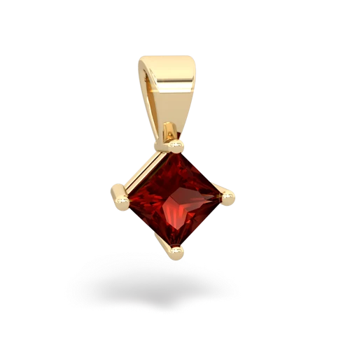 garnet basics pendant