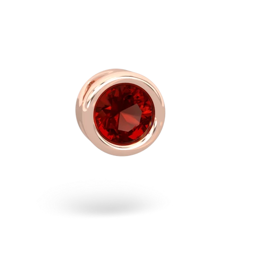 garnet slide pendant