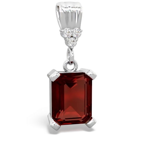 garnet timeless pendant