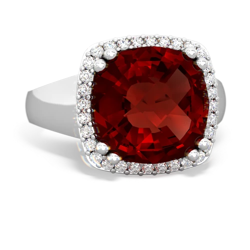 garnet cocktail ring