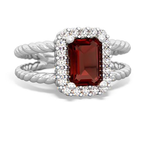 garnet couture ring