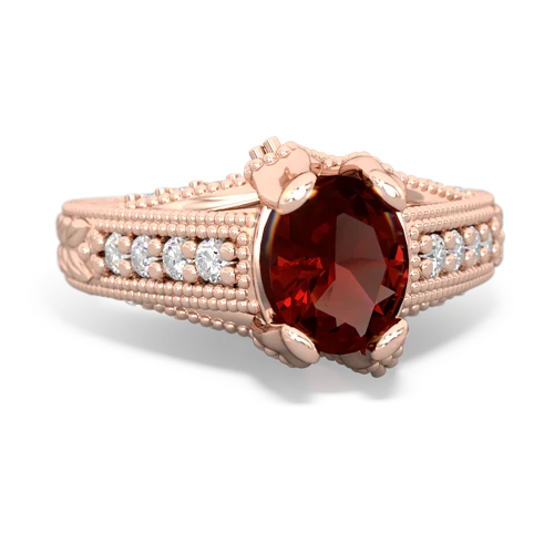 garnet engagement ring