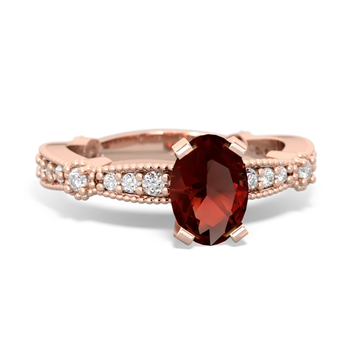 garnet engagement ring