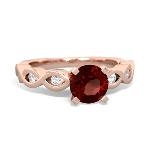 garnet engagement ring