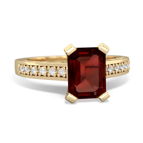 Garnet Art Deco Genuine Garnet ring Ring