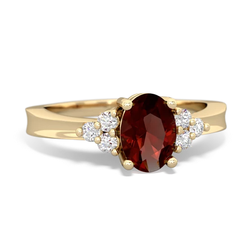 Garnet Simply Elegant Genuine Garnet ring Ring