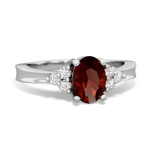 garnet timeless ring