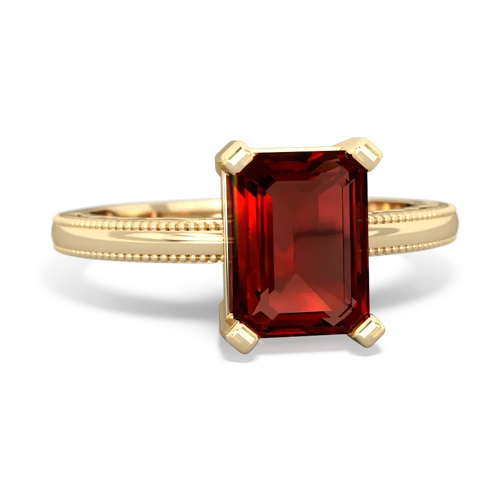 garnet timeless ring