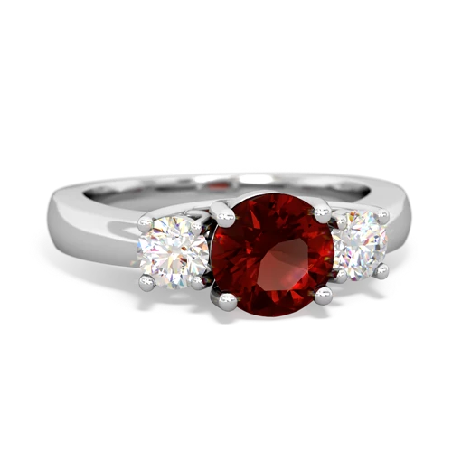 garnet timeless ring