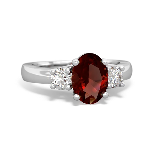 garnet timeless ring