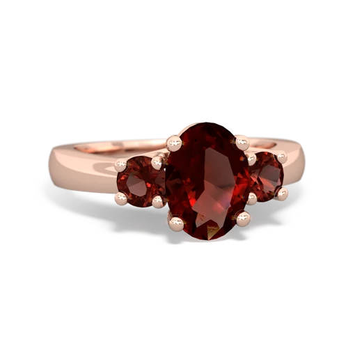 garnet timeless ring