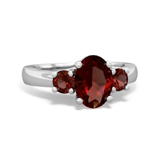 garnet timeless ring