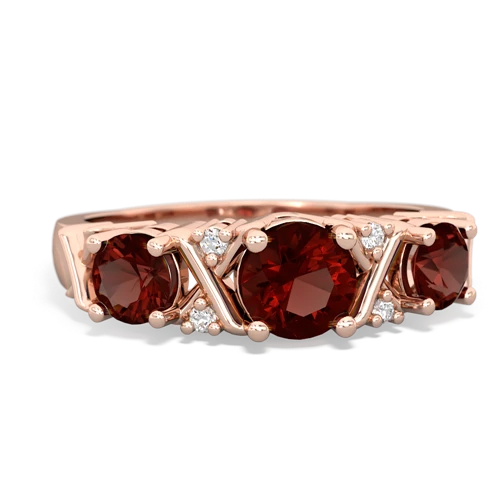 garnet timeless ring