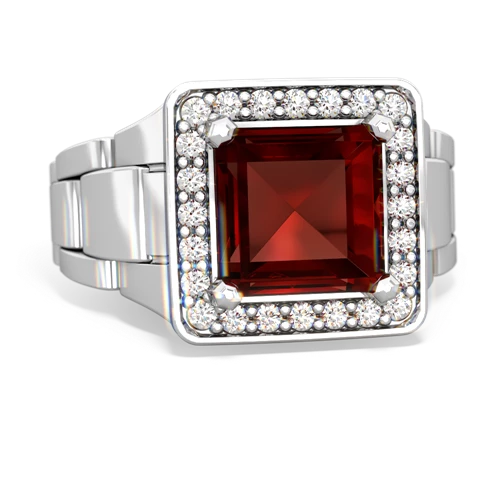 garnet watch ring ring