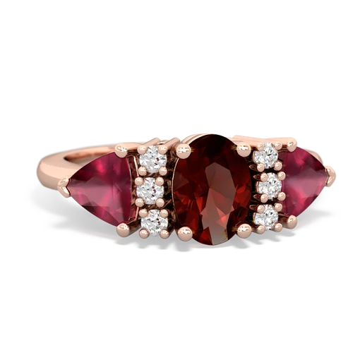 garnet-ruby timeless ring