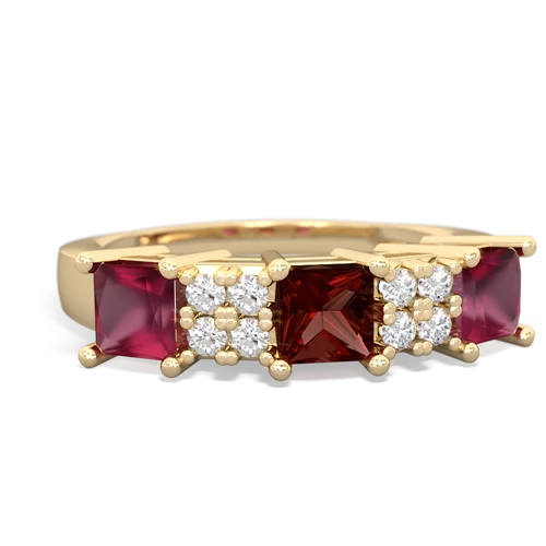 garnet-ruby timeless ring