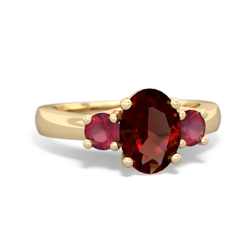 garnet-ruby timeless ring