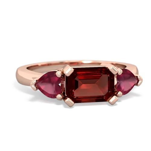 garnet-ruby timeless ring