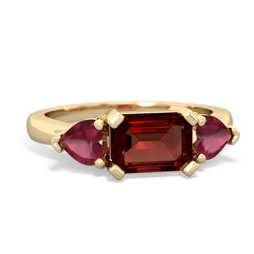 garnet-ruby timeless ring