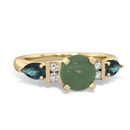 jade-alexandrite engagement ring