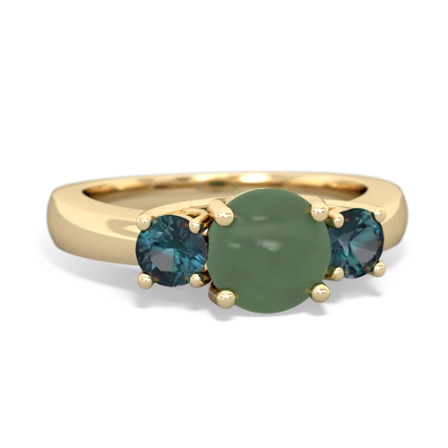 jade-alexandrite timeless ring