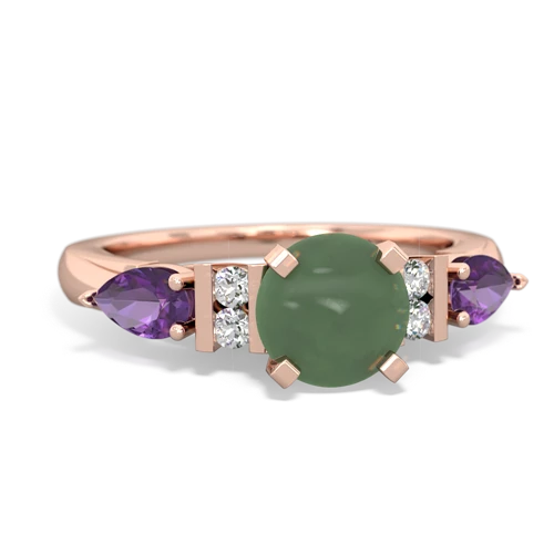 jade-amethyst engagement ring