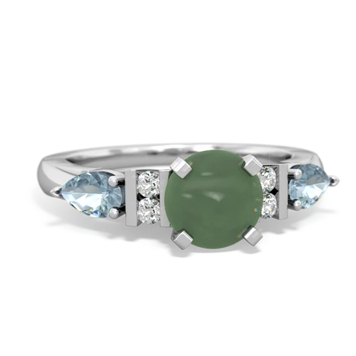 jade-aquamarine engagement ring